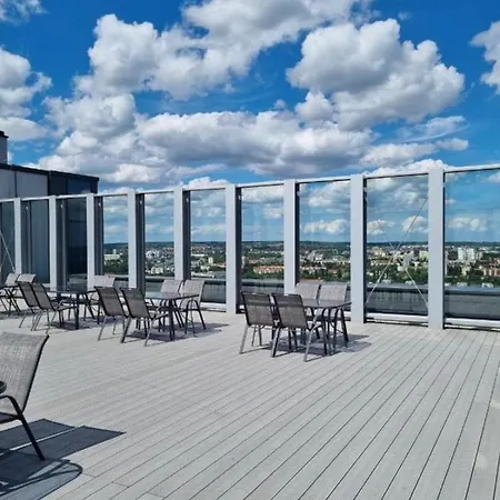 Appartement Hanza Tower Deluxe 19 With Pool &
